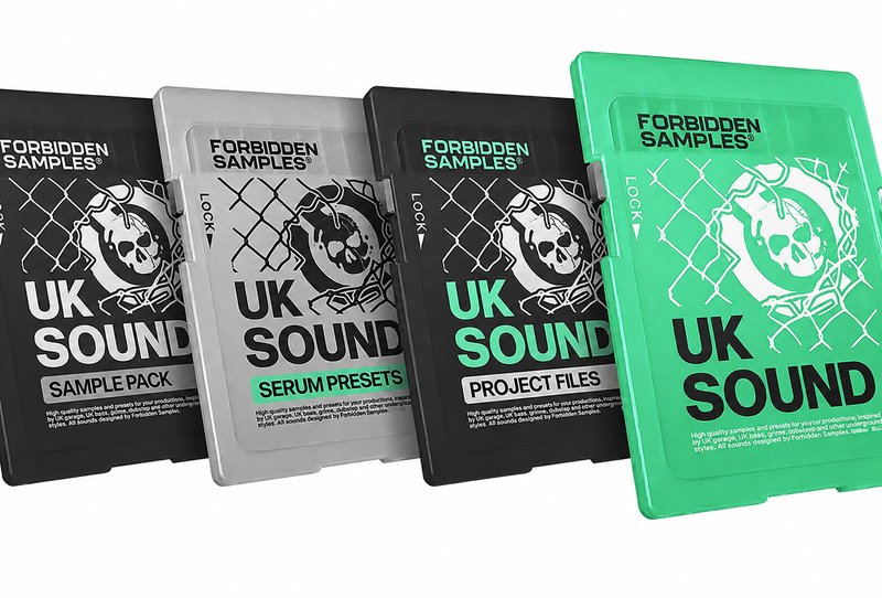 英伦之声 Forbidden Samples UK Sound All Access Bundle WAV Ableton & FL Project Files Serum Presets