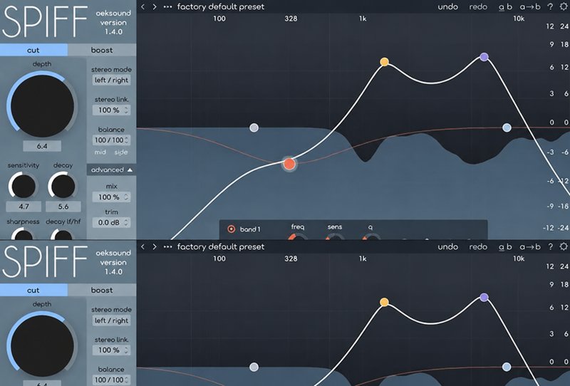 瞬态动态控制插件 oeksound spiff v1.4.4 U2B MacOSX