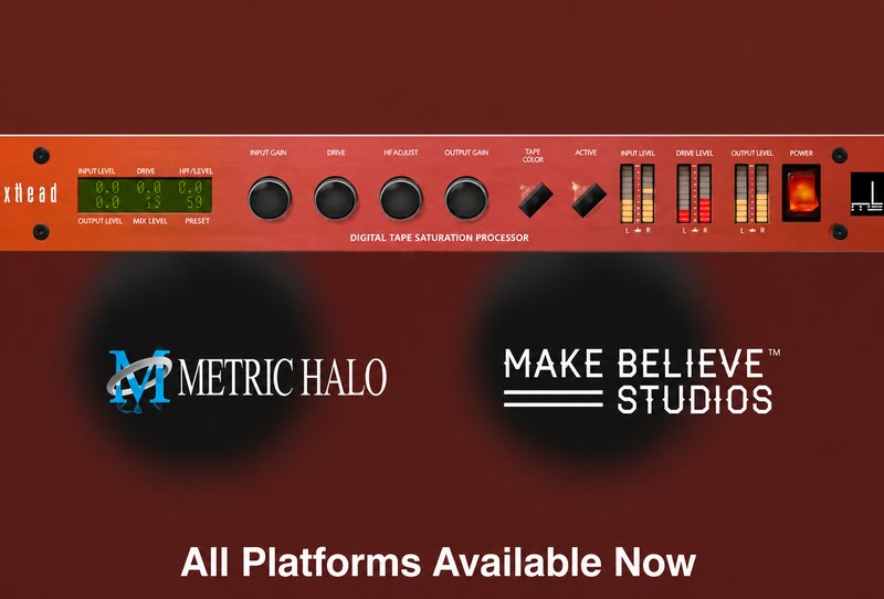 磁带色染插件 Metric Halo Make Believe MixHead v4.0.89 R2R Win