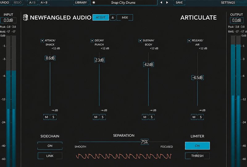 动态包络塑形插件 Newfangled Audio Articulate v1.1.0 Win
