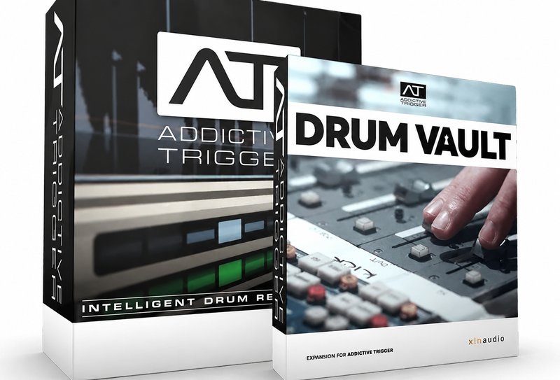 鼓声替换插件 XLN Audio Addictive Trigger Drum Vault Bundle v1.3.9 Mac