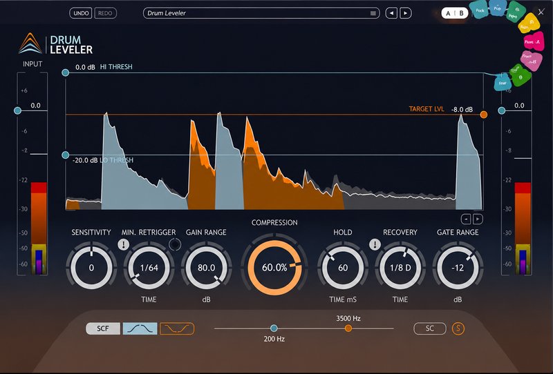 专业鼓效果插件 Sound Radix Drum Leveler v1.2.1&v1.1.1