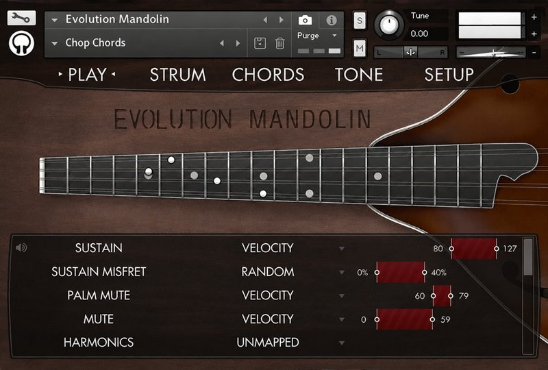 曼陀林音源 Orange Tree Samples Evolution Mellow Mando v1.3.0