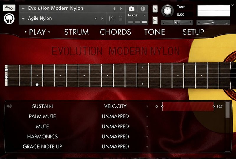 现代尼龙吉他音源 Orange Tree Samples Evolution Modern Nylon v1.3.0