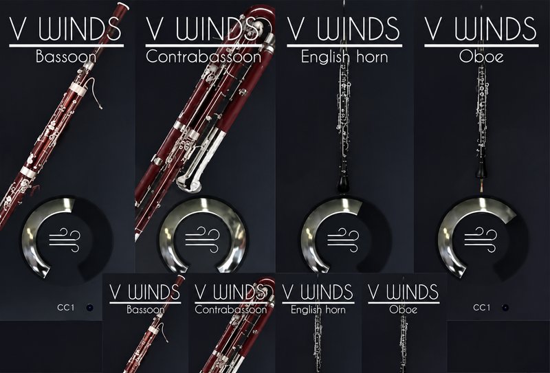 双簧类乐器 Acousticsamples VWinds Double Reeds v2.0