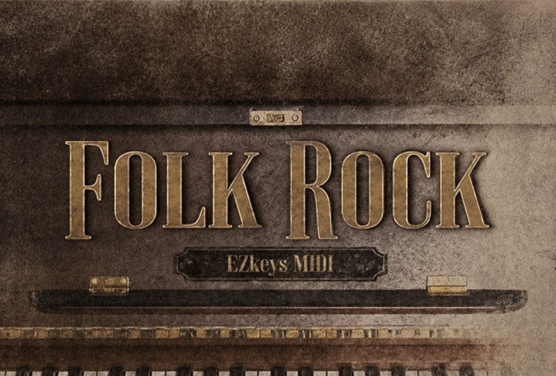 民谣摇滚的MIDI文件 Toontrack Folk Rock EZkeys MIDI v1.0.0