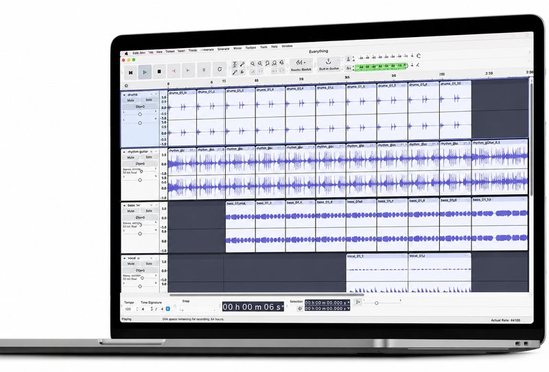 音频录制和编辑软件 Audacity v3.7.7