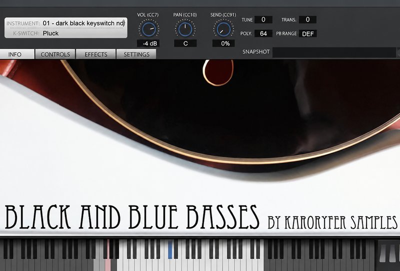 黑蓝贝斯音源 Black And Blue Basses