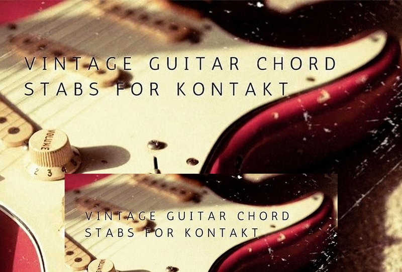 电吉他 Past to Future Reverbs Vintage Guitar Chord Stabs