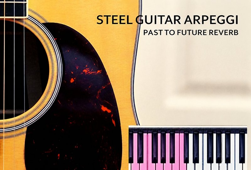 原声钢弦吉他琶音 Past to Future Reverbs Acoustic Steel Guitar Arpeggio