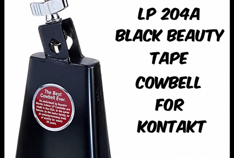 磁带机牛铃 Past to Future Reverbs LP 204A Black Beauty Tape Cowbell