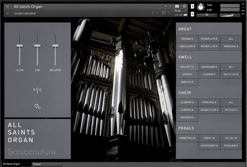 哈里森管风琴音源 Soniccouture All Saints Organ 1.1