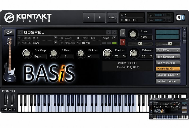 全能贝斯音源 Vir2 Instruments BASiS