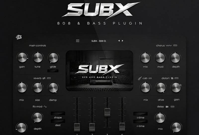808与贝斯引擎 Studio Trap Sounds SUBX v1.0.2