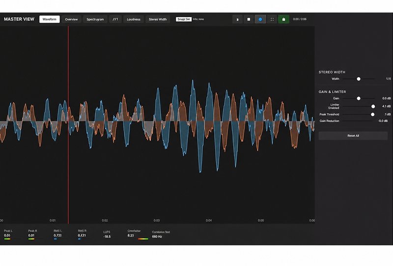 音频分析软件 TekEngine Audio Tools AudioVision Studio v1.1.0 Win