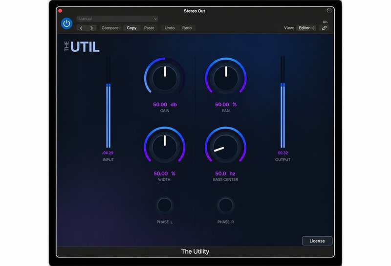 多用途控制插件 Cr8ive Audio The Util v1.0.0
