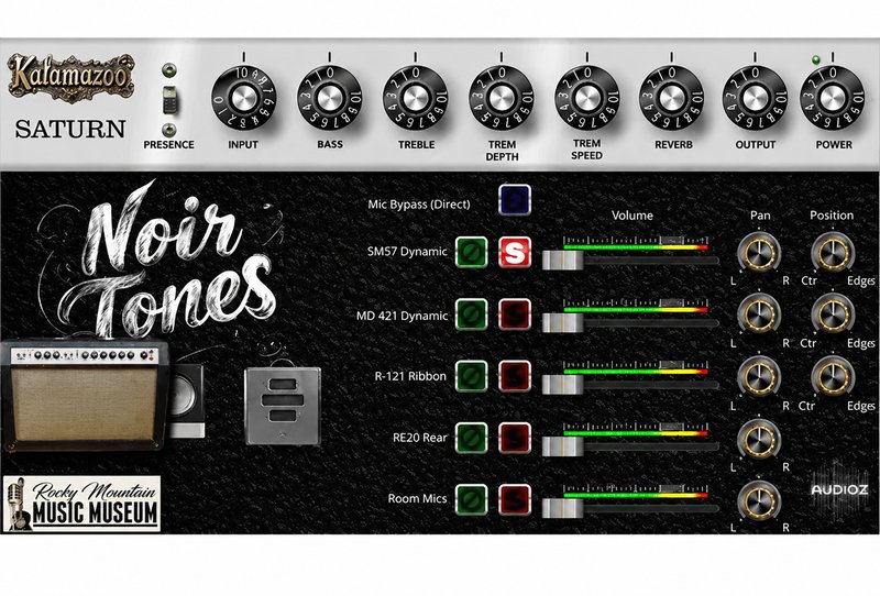 经典音箱 Sonatura Audio Amp Sim Noir Tones v1.1.11 Mac