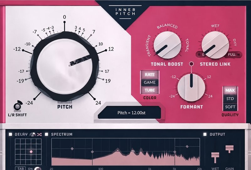 趣味十足的变调插件 Auburn Sounds Inner Pitch v2.1.0
