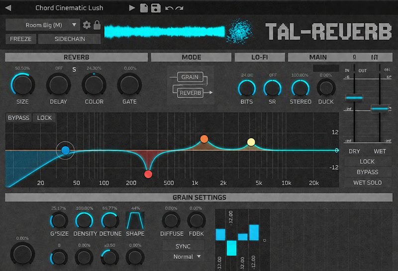 人工混响 Togu Audio Line TAL-G-Verb v2.1.0