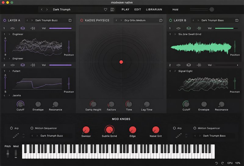 波表合成器 KORG Modwave Native v1.4.1