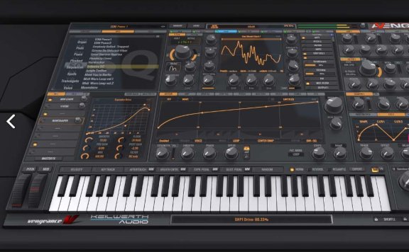 VPS Avenger v1.4.1 复仇者合成器 40GB完整扩展音色 95套扩展