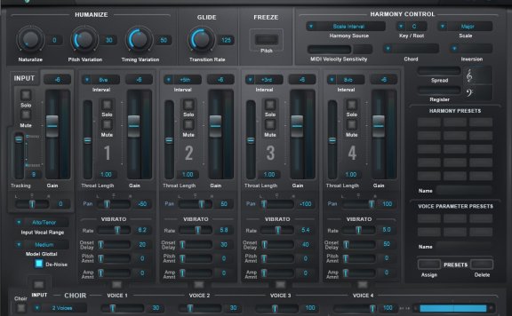 Antares Harmony Engine 人声和声效果器 Win Mac