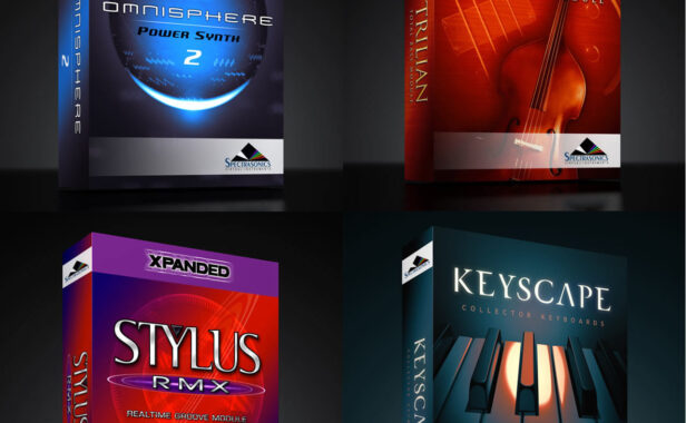 四巨头4套合集 Spectrasonics Omnisphere keyscape Trilian Stylus RMX