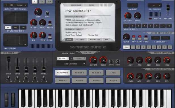 Synapse Audio DUNE 2 v2.2.1 沙丘合成器