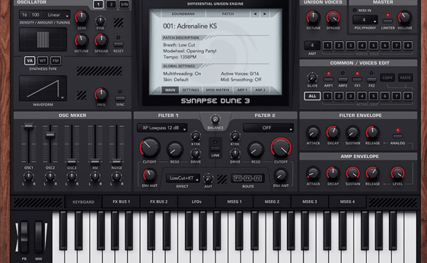 沙丘电子合成器 Synapse Audio DUNE 3 v3.5.2