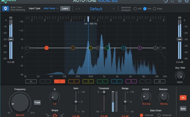 人声动态均衡效果器 Antares Auto-Tune Vocal EQ v1.0.0 Win