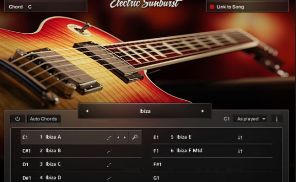 Native Instruments Session Guitarist Electric Sunburst 节奏电吉他音源