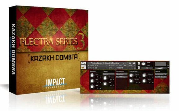 冬不拉琴 Impact Soundworks Plectra Series 3 Kazakh Dombra
