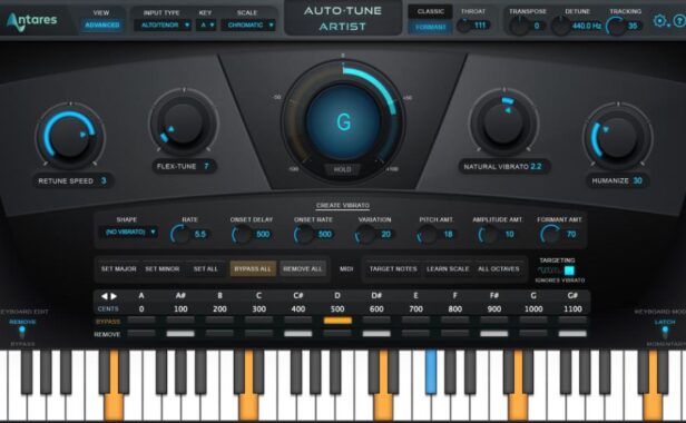 Antares Auto Tune Artist v9.2.0 Mac 自动电音修音插件