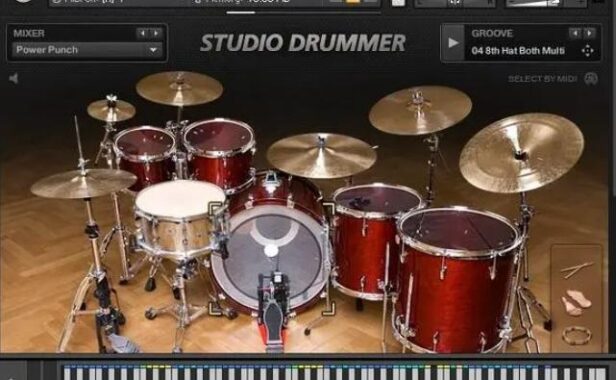Native Instruments Studio Drummer v1.4.0 工作室鼓音源