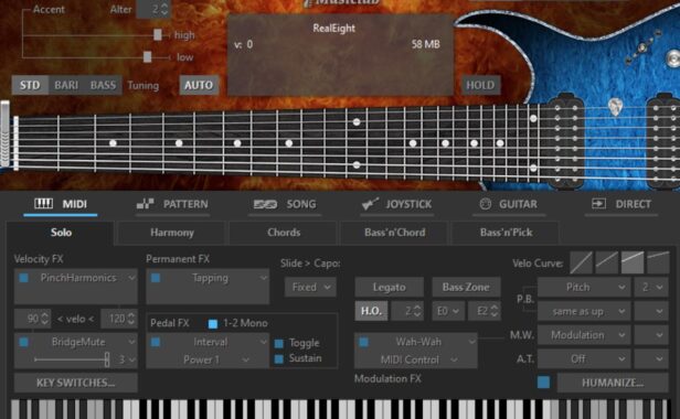 MusicLab RealEight v4.0.1.7387 电吉他音源