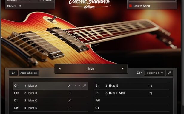 旭日电吉他 Native Instruments Session Guitarist Electric Sunburst Deluxe v1.1.0