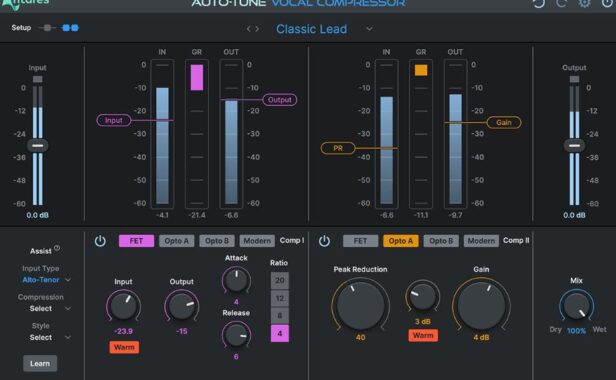 人声压缩效果器 Antares Auto Tune Vocal Compressor v1.0.0 Mac
