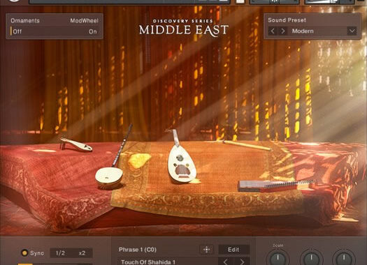 Native Instruments Middle East v1.1.1 中东民乐 弹拨/打击乐