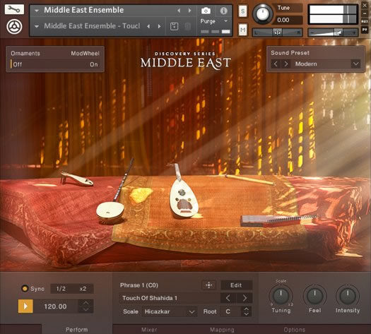 Native Instruments Middle East v1.1.1 中东民乐 弹拨/打击乐