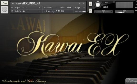 Kawai Concert Grand Piano 卡哇伊钢琴音源
