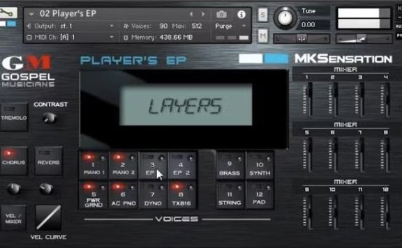 MKSensation 电钢音源