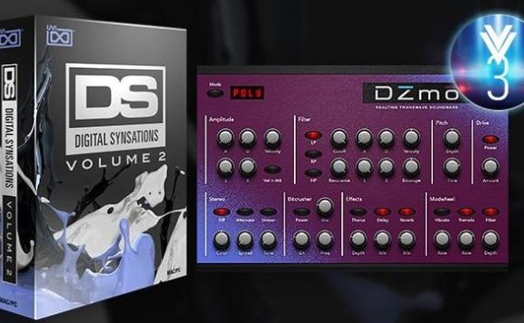 复古合成器 UVI Soundbank Digital Synsations Vol 2 v1.0.2 for Falcon