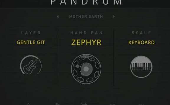 Cinematique Instruments Pandrum 手碟音源