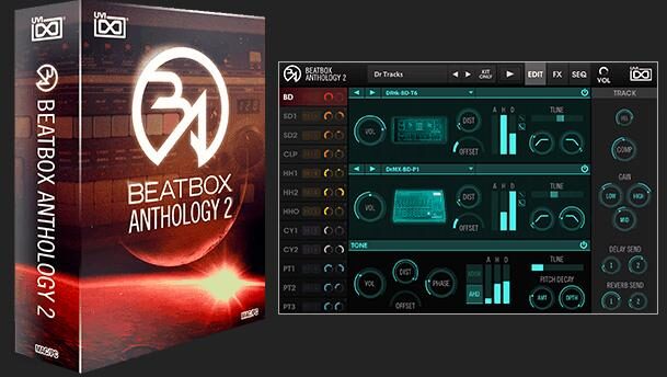 鼓机 UVI Soundbank BeatBox Anthology 2 v1.0.4 for Falcon