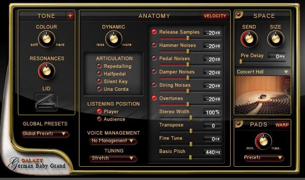 Best Service Galaxy II 施坦威三角钢琴