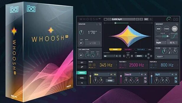 FX声音设计合成器 Soundbank Whoosh FX v1.1.2 UVI Falcon
