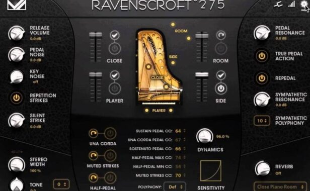 三角钢琴 UVI Falcon VILabs Ravenscroft 275