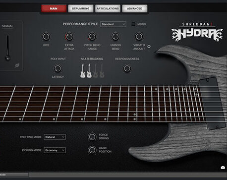 金属8弦电吉他 Impact Soundworks Shreddage 3 Hydra