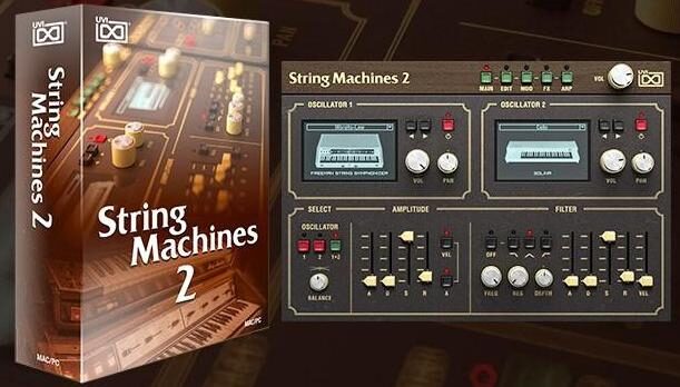 弦乐合成器 UVI Soundbank String Machines 2 v1.0.5 for Falcon