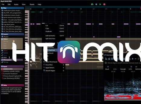 扒带神器 音频分离软件 Hit n Mix RipX DAW PRO v7.0.0 Win MOCHA